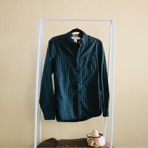 L.O.G.G Men's Green Checkered Shirt